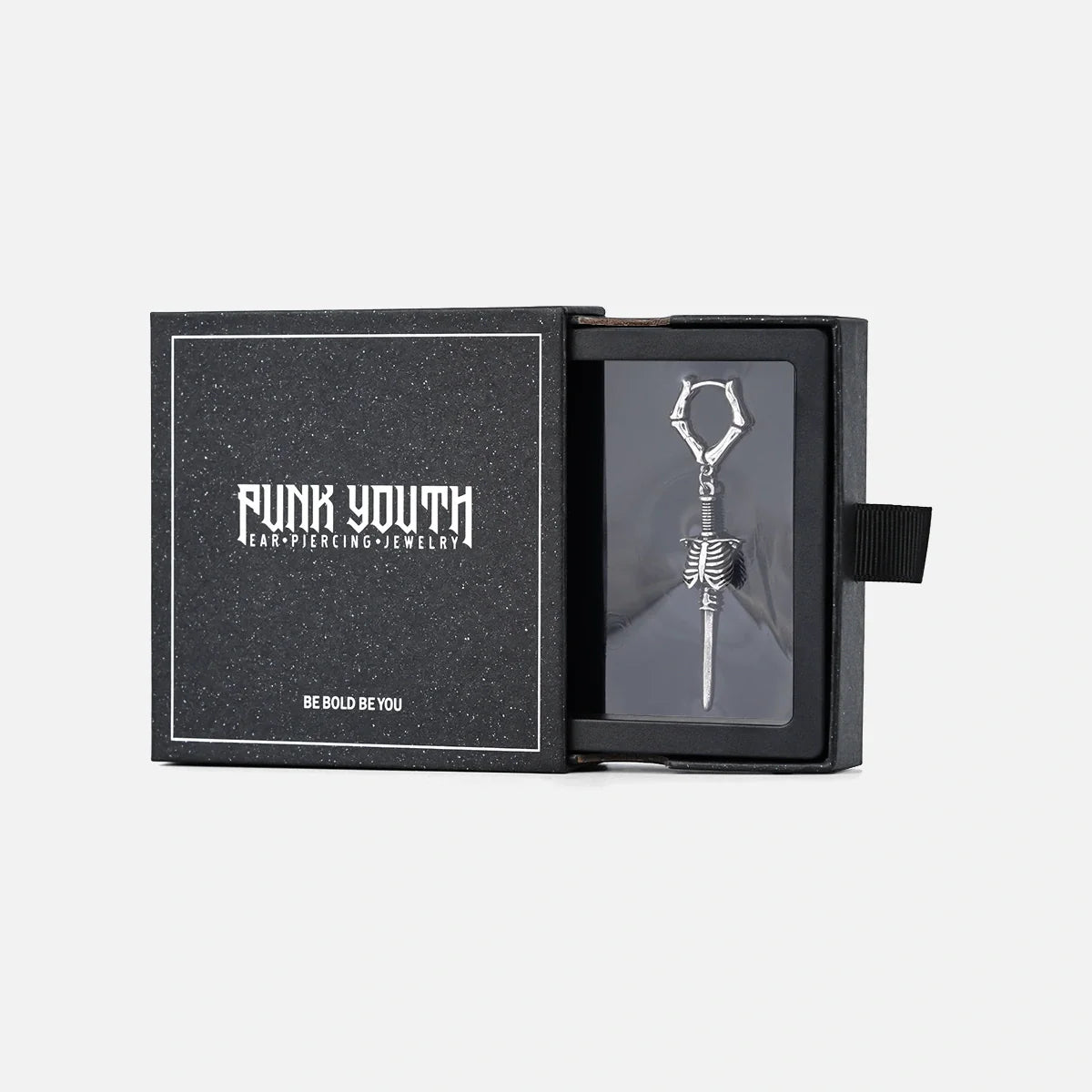 RIBCAGE BLADE EARRINGS